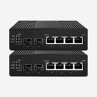 Industrial PoE Layer 2 Managed Switches With 4 ×10/100/1000Mbps RJ45 And 2 Gigabit SFP