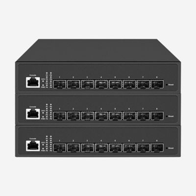 Boost Your Network With 10gb Layer 3 Switch, 8 10G SFP Ports, IPv4/IPv6, Static ARP