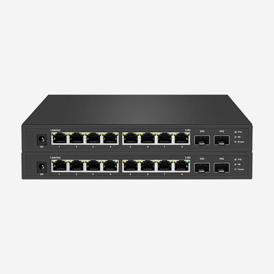 2.5Gb Speed Networking With 10 Port 2.5 Gigabit Switch Store-And-Forward Architecture