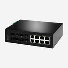 STP RSTP MSTP 250W L2+ Industrial Managed Switch 44-57VDC VLAN IP30 IPV6