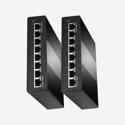 8 Ports Industrial Unmanaged Gigabit PoE Switch 16Gbps 4K MAC Address Table