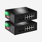 IEEE802.3 Af/At Industrial Gigabit Ethernet Switch With 8 Gigabit PoE Ports 2G SFP Ports