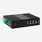 IP30 Industrial Easy Smart Switch 4 Ethernet Ports 2G SFP Slots
