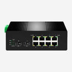 20Gbps Industrial Layer 2+ PoE Switch IEEE 802.3af/At 250W