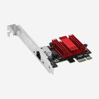 RTL8125B Red PCIE Card Wired Computer Network Card RSS