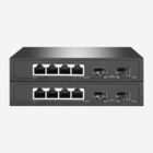 10/100/1000 Mbps Unmanaged SFP Switch With 4 RJ45 Ports And 2 SFP Fiber Ports