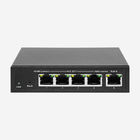 Desktop Smart PoE Switch With 5 Cable Max 100m And IEEE 802.3x Flow Control
