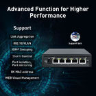 5 Ports Managed 2.5Gbps Network Switch Store And Forward Switch Architecture