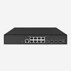 4 SFP+ Rack Mountable 10GB Layer 3 Switch With 8 10/100/1000Mbps RJ45 Ports 802.1X Security