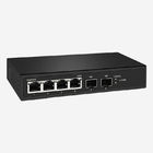 Lightweight 2.5 Gbps Switch With 4 2.5Gbps Auto-Sensing RJ45 And 2 10gb SFP+ Ports
