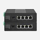 Gigabit Industrial Smart Switch With Alarm Function 4 RJ45 Ports And 1 SFP Slot
