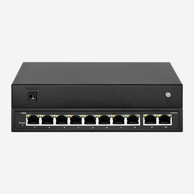 10 10/100/1000MBase-T RJ45 Unmanaged Ethernet Switch For Smooth Gigabit Data Transfers