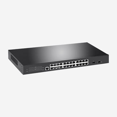 VLAN Layer 2+ Switch Gigabit 24 Port Ethernet Fully Managed Switch With 2SFP