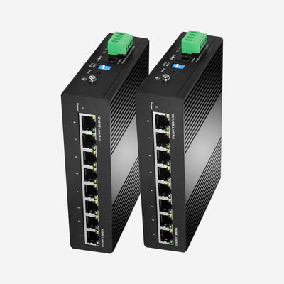 8 Ports Industrial Unmanaged Gigabit PoE Switch 16Gbps 4K MAC Address Table