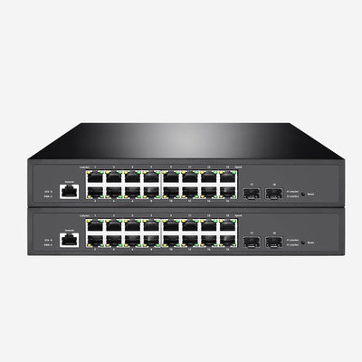 SNMP, ERPS, STP, RSTP 24 Gigabit 16GE 2SFP Enterprise 16 Port Layer 2+ Managed Ethernet Switch