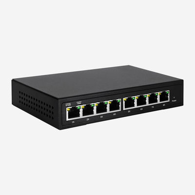 FCC UKCA 8 Ports PoE Gigabit Switch 802.1Q VLAN SR-SG2008P
