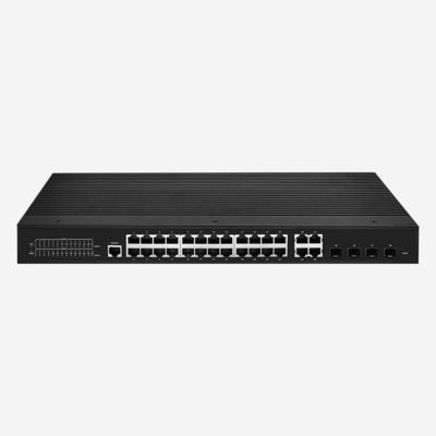 Industrial Layer 2+ Ethernet Switch 4G SFP Slots And 24GE RJ45 Ports