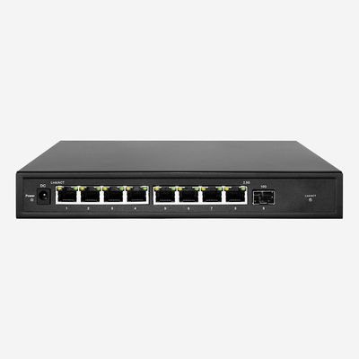 Unmanaged 2.5 Gigabit PoE Switch With 8 2.5G Auto Sensing RJ45 And 1 10G SFP