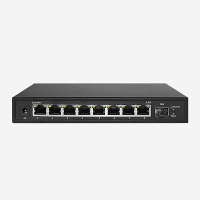 DC 12V / 1.5A 2.5Gbps Ethernet Switch For Connecting Network Devices