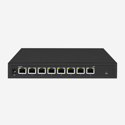8 RJ45 Auto Sensing 10gbps Ethernet Switch Plug-And-Play Iron Shell
