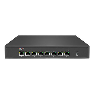 10G RJ45 Ports 1 Fan Unmanaged Ethernet Switch Store-And-Forward Transfer Method