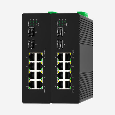 Reliable Alarm Gigabit Industrial Managed Switch Three Power Inputs Redundant Backup