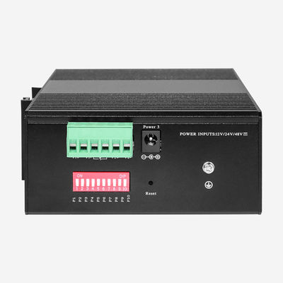 Reliable Alarm Gigabit Industrial Managed Switch Three Power Inputs Redundant Backup
